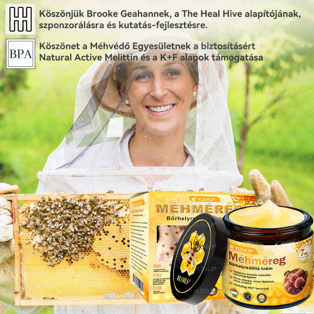 ✨✨💪VLSVLS® Méhméreg Bőrhelyreállító Krém (👨⚕CE jóváhagyott)👍✅