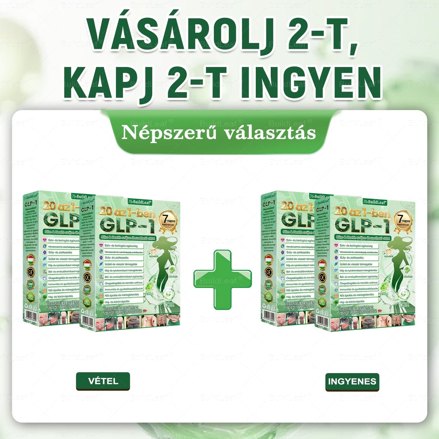 đHivatalos ĂĄruhĂĄz | BuildLeaf GLP-1 20 az 1-ben KarcsĂșsĂtĂł Ă©s egĂ©szsĂ©ges szĂĄjon ĂĄt szedhetĆ folyadĂ©k (naponta egyszer, 7 napon belĂŒl hat) â
TĂĄmogatja a testsĂșlyt Ă©s a nĆk egĂ©szsĂ©gĂ©t, miközben feszesĂti a bĆrt Ă©s fokozza a vitalitĂĄst