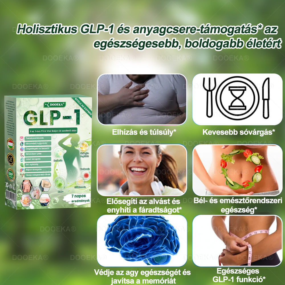 🔥  DOOEKA® GLP-1 8 az 1-ben Fit & Vital Szájon át szedhető oldat – 👨‍⚕️ Napi egyszer, 7 nap alatt látható változás / Elhízás, szív- és érrendszeri egészség, cukorbetegség, alvási apnoe, bélrendszer egészsége, ízületi problémák és még sok más esetén