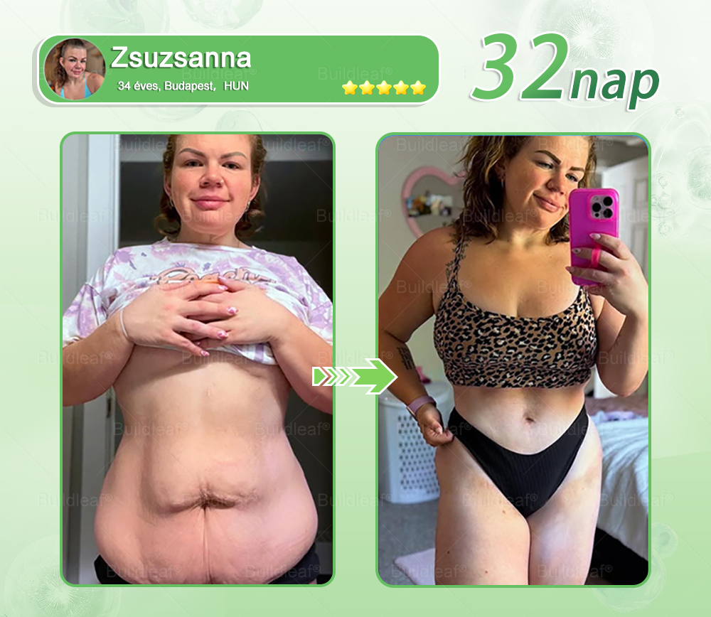 BuildLeaf®🚚 GLP-1 8-az-1-ben Fit &amp; Vital Orális Oldat (Csak napi egyszer, látható változások 7 nap alatt)  Elhízásra, szív- és érrendszeri egészségre, cukorbetegségre, alvási apnoéra, emésztőrendszeri egészségre, ízületi problémákra és még sok másra