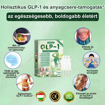 BuildLeaf®🚚 GLP-1 8-az-1-ben Fit &amp; Vital Orális Oldat (Csak napi egyszer, látható változások 7 nap alatt)  Elhízásra, szív- és érrendszeri egészségre, cukorbetegségre, alvási apnoéra, emésztőrendszeri egészségre, ízületi problémákra és még sok másra