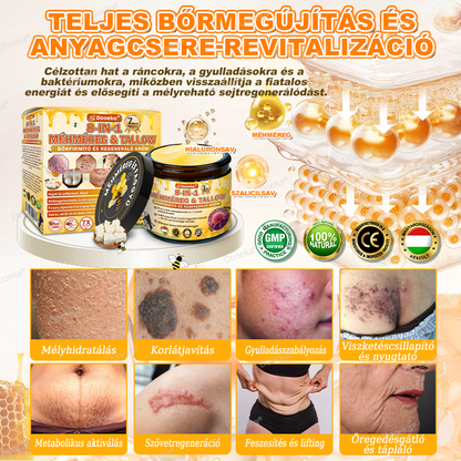 💛Dooeka® 𝟖-𝐈𝐧-𝟏 Méhméreg & Tallow Bőrfirmító és Regeneráló Krém(7 napon belül hatékony) Méhméreg + Tallow · 7X Mélyhidratálás, célozza meg a ráncokat, megereszkedést, striákat, sötét foltokat, purpurát, gyulladásokat és még sok mást.