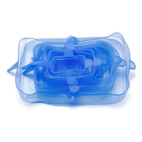 🔥Square - Blue 6 PCS